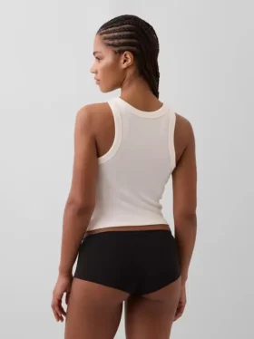 Calzoncillo corto de algodón orgánico elástico