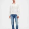 Camisa de franela de corte holgado
