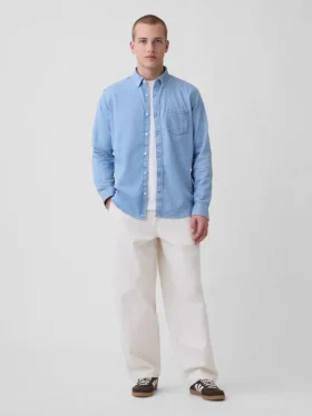 Camisa de mezclilla