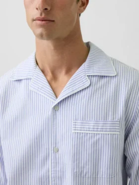 Camisa de pijama de corte holgado