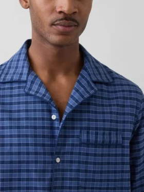 Camisa de pijama de corte holgado