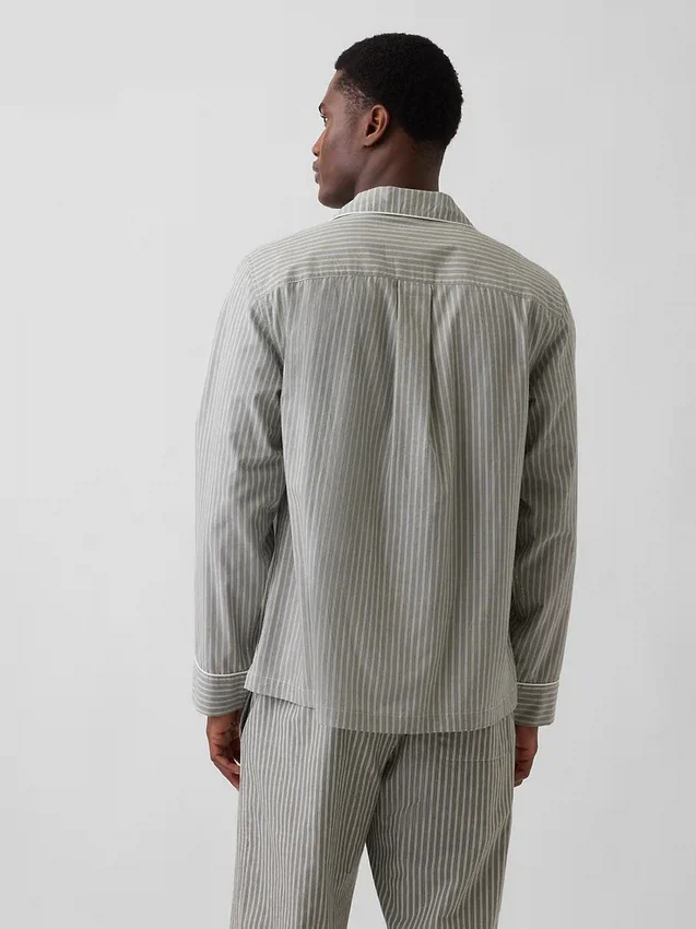 Camisa de pijama de corte holgado