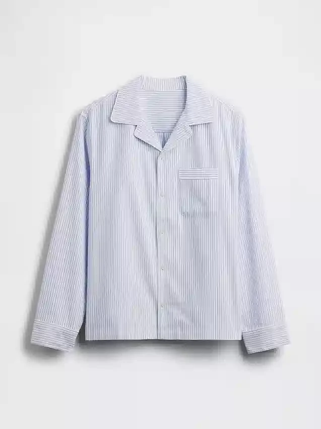 Camisa de pijama de corte holgado