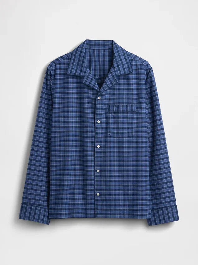 Camisa de pijama de corte holgado