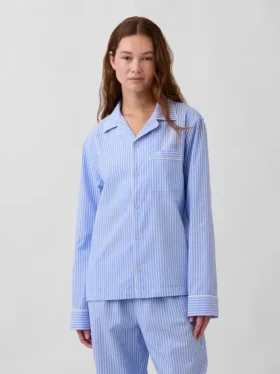 Camisa de pijama de popelín