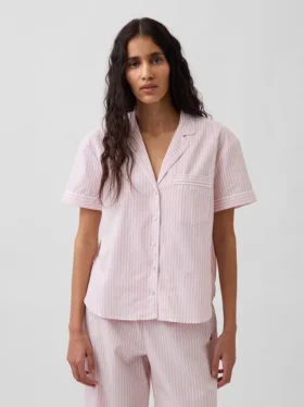 Camisa de pijama de popelín