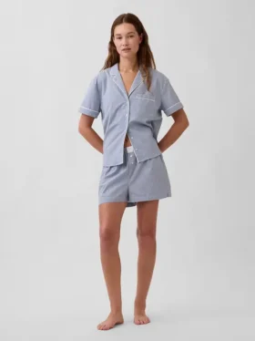 Camisa de pijama de popelín