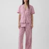 Camisa de pijama de popelín
