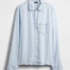 Camisa de pijama de popelín