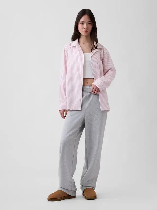 Camisa de pijama de popelín
