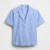 Camisa de pijama de popelín
