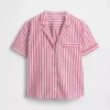 Camisa de pijama de popelín