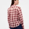 Camisa de voile a cuadros