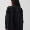 Camisa grande de mezclilla