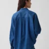 Camisa grande de mezclilla