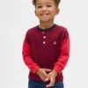 Camisa Henley para bebés y niños pequeños
