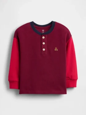 Camisa Henley para bebés y niños pequeños