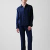 Camisa holgada 100 % lino