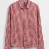 Camisa holgada 100 % lino