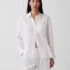 Camisa oversize 100 % lino