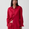 Camisa oversize 100 % lino