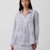 Camisa oversize 100 % lino