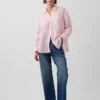 Camisa oversize 100 % lino