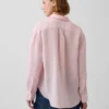 Camisa oversize 100 % lino