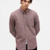 Camisa Oxford con botones