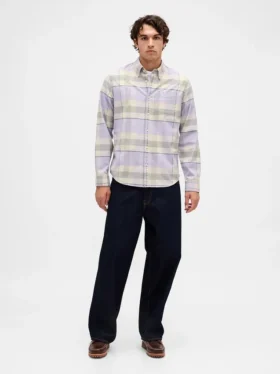 Camisa Oxford con botones