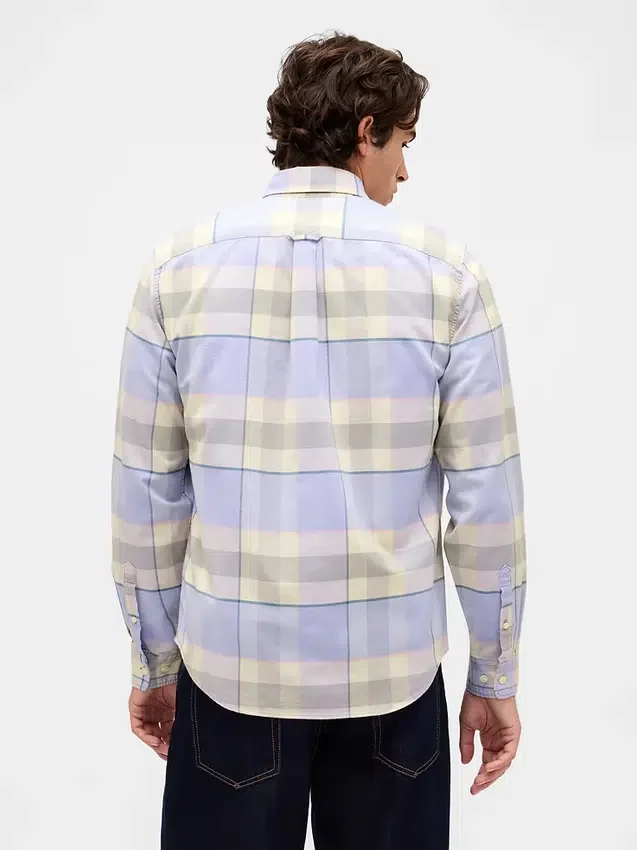 Camisa Oxford con botones