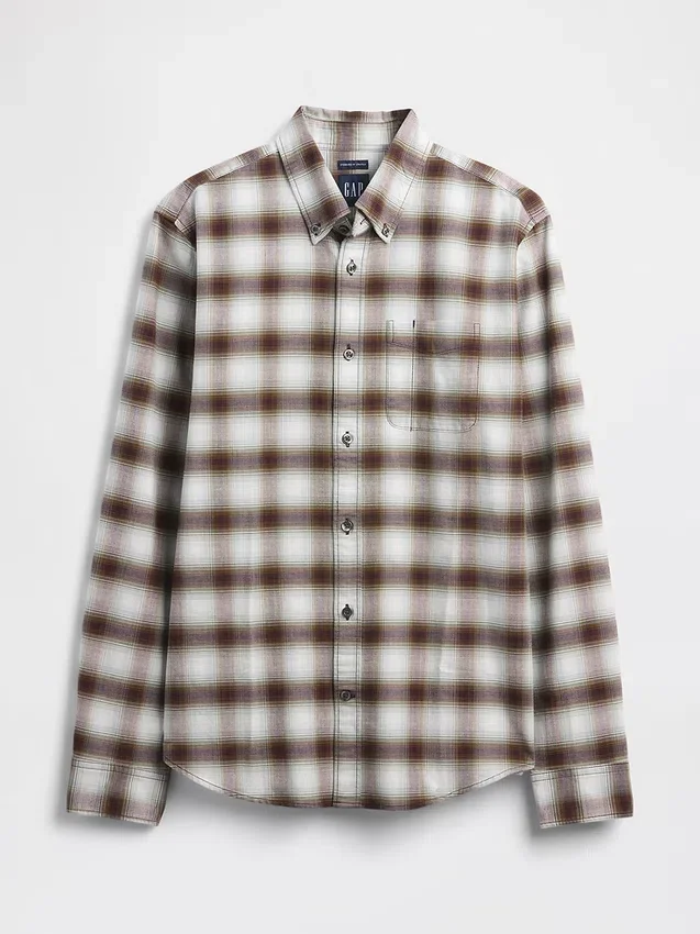Camisa Oxford con botones