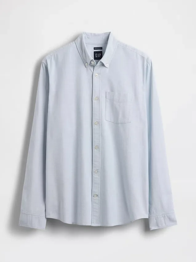 Camisa Oxford con botones