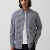 Camisas clásicas de popelín de algodón orgánico