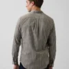Camisas clásicas de popelín de algodón orgánico