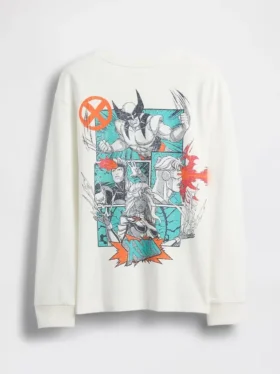 Camisas con diseño Marvel para niños, corte holgado