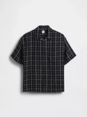 Camisas de gasa de algodón para niños