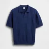Camisas de jerséu a cuadros con cuello Johnny para niños