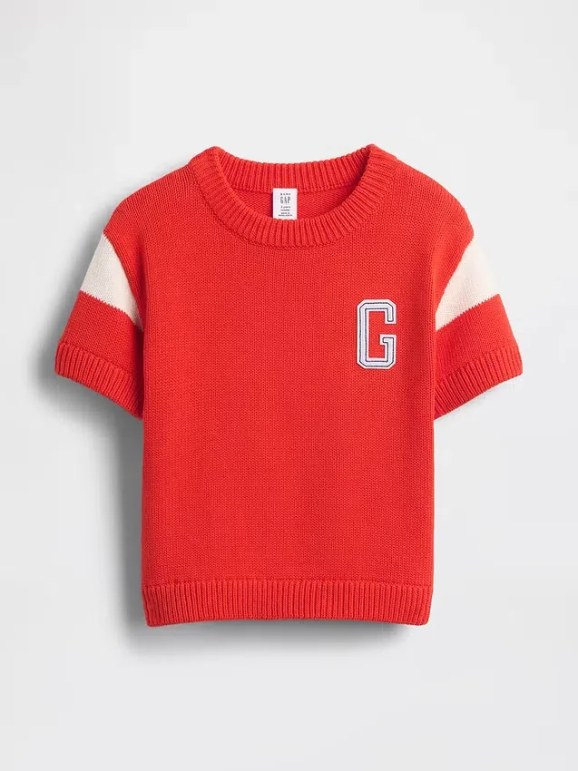 Camisas de jerséu con logotipo universitario para bebés y niños