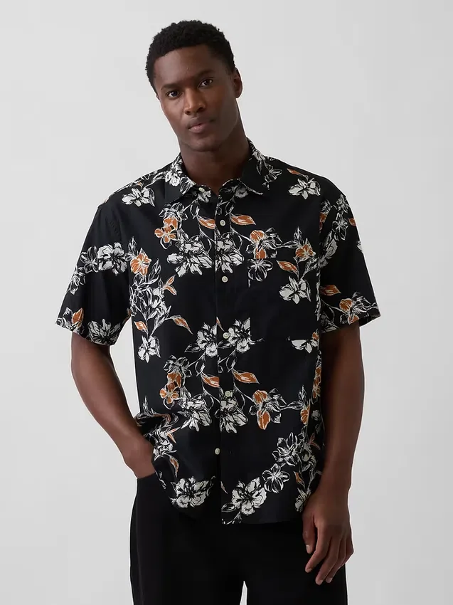Camisas de lino y algodón con textura