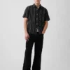 Camisas de lino y algodón con textura