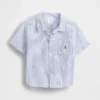 Camisas de lino y algodón para bebés y niños