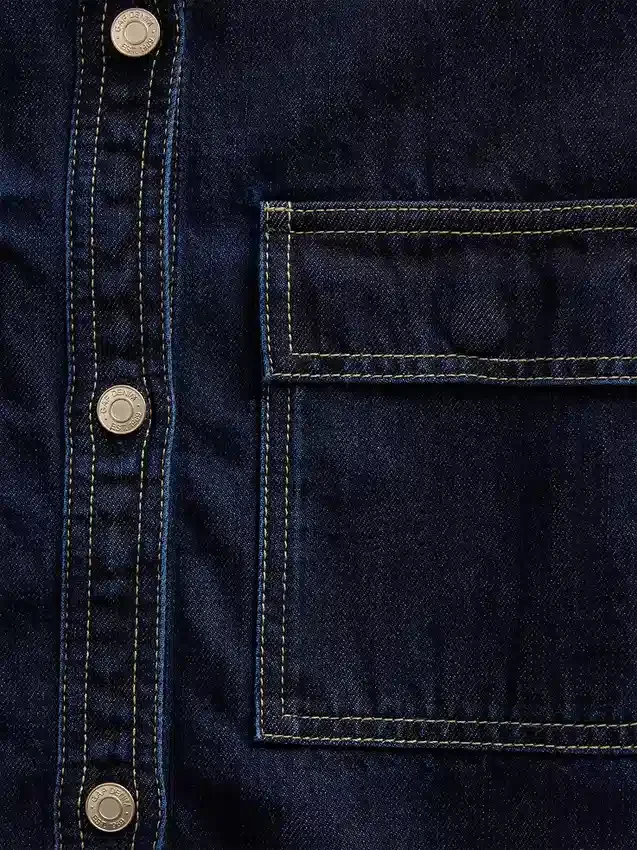 Camisas de mezclilla con mangas abullonadas GAP × Hfr de Latoucha