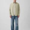 Camisas de oxford a cuadros con botones