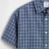 Camisas de oxford a cuadros de corte holgado para niños