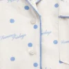 Camisas de pijama de franela holgada con lunares de GAP × Summer Fridays