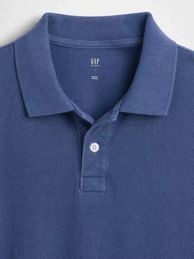 Camisas de piqué para niños