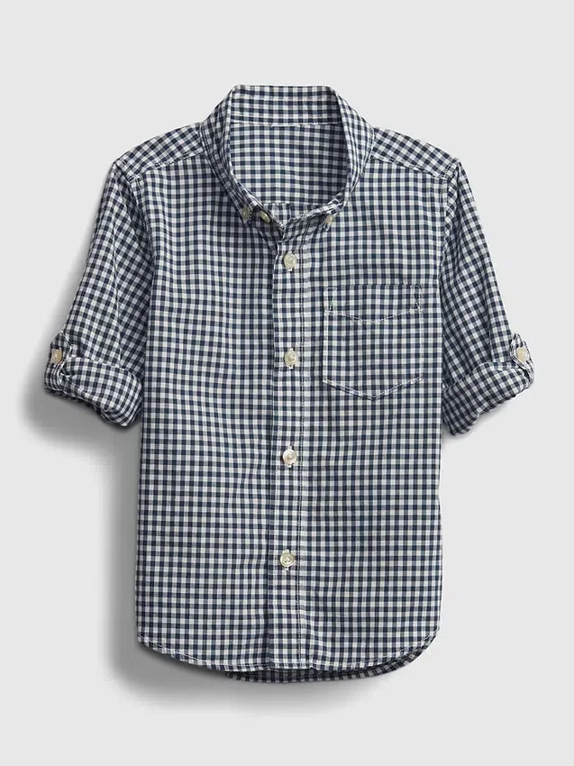 Camisas de popelín para bebés y niños