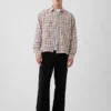 Camisas de sarga con dobladillo recto