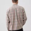Camisas de sarga con dobladillo recto